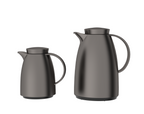 Regal by Ripple Vacuum Flask Set, ABS Body with Glass Liner, Matt Gold