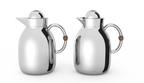 Regal by Ripple 1L + 1L Vacuum Insulated Flask Set – Double Wall Stainless Steel with Glass Liner, Hot & Cold Coffee & Tea Jug (6 Colors)