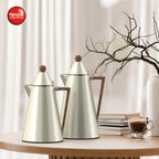 Regal by Ripple RGD17 Series 2-Piece Vacuum Flask Set (0.5 L + 1.0 L) – Stainless Steel Body with Glass Liner – Elegant Arabic Coffee & Tea Thermos – 4 Designer Color Options