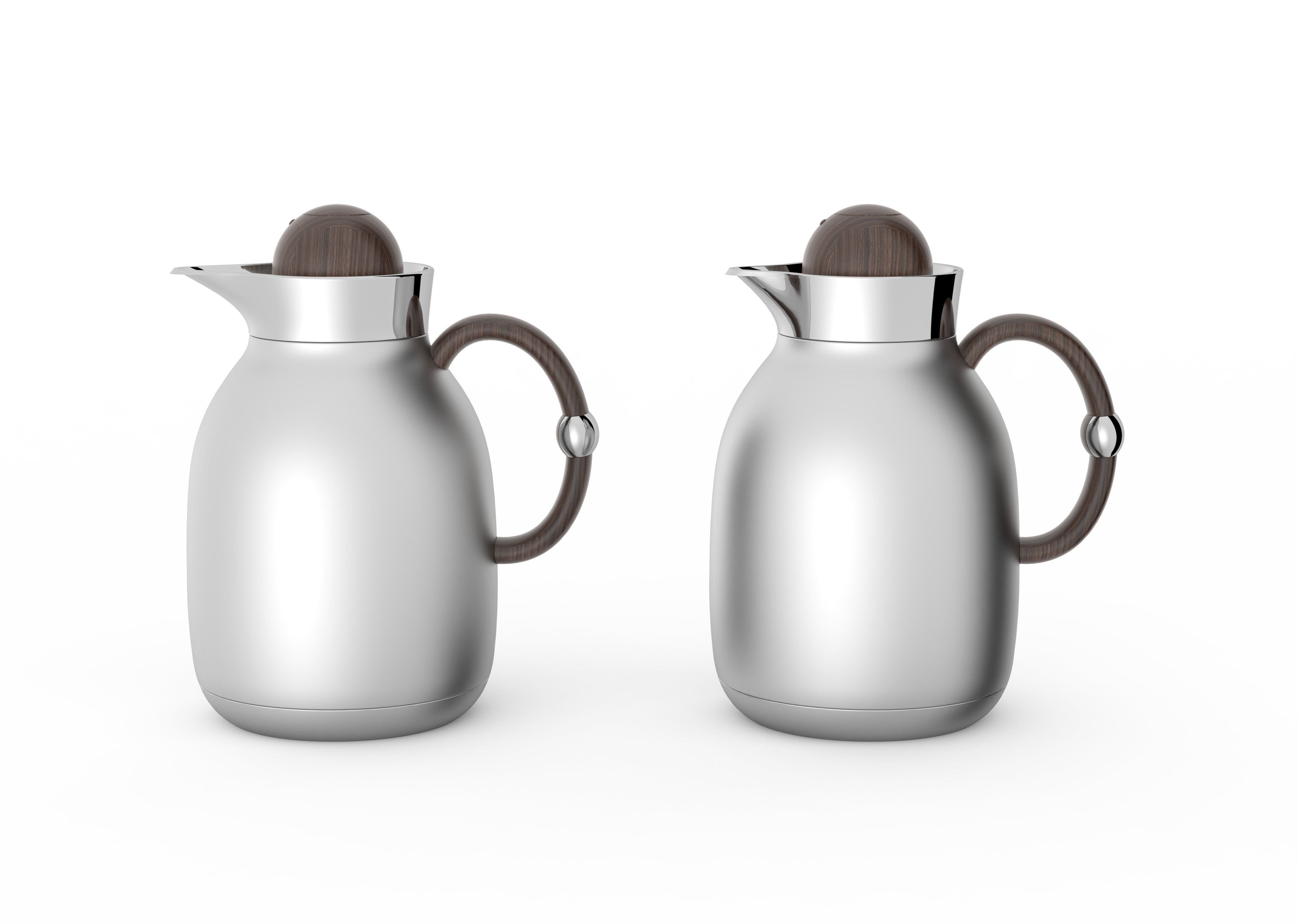 Regal by Ripple 1L + 1L Vacuum Insulated Flask Set – Double Wall Stainless Steel with Glass Liner, Hot & Cold Coffee & Tea Jug (6 Colors)