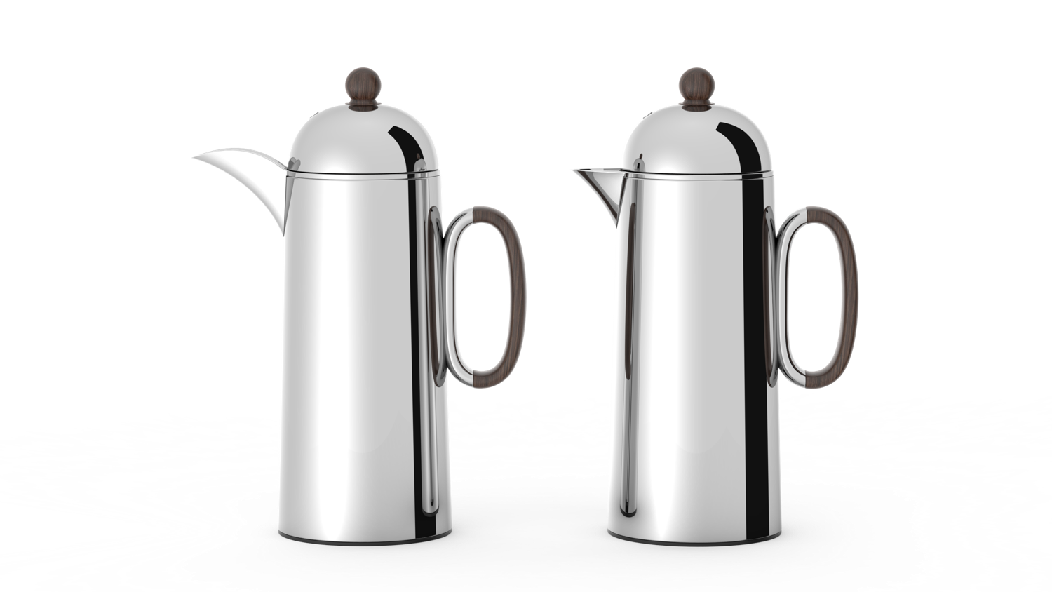 Regal by Ripple 1L + 1L Vacuum Flask Set – Double Wall Stainless Steel Coffee & Tea Server with Glass Liner, Insulated Hot & Cold Beverage Carafe, Elegant Arabic Dallah Style (8 Colors Available)