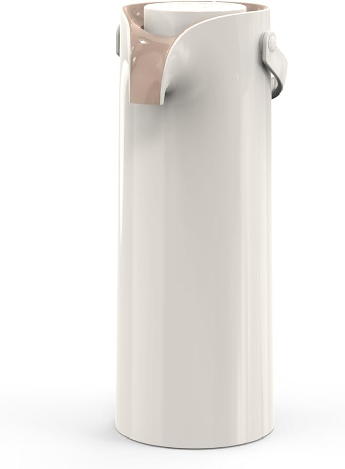 1.9L Vacuum Flask – Plastic Body with Glass Liner – 7 Elegant Colors – Long-Lasting Heat Retention – Premium Thermal Jug by Ripple