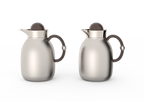 Regal by Ripple 1L + 1L Vacuum Insulated Flask Set – Double Wall Stainless Steel with Glass Liner, Hot & Cold Coffee & Tea Jug (6 Colors)