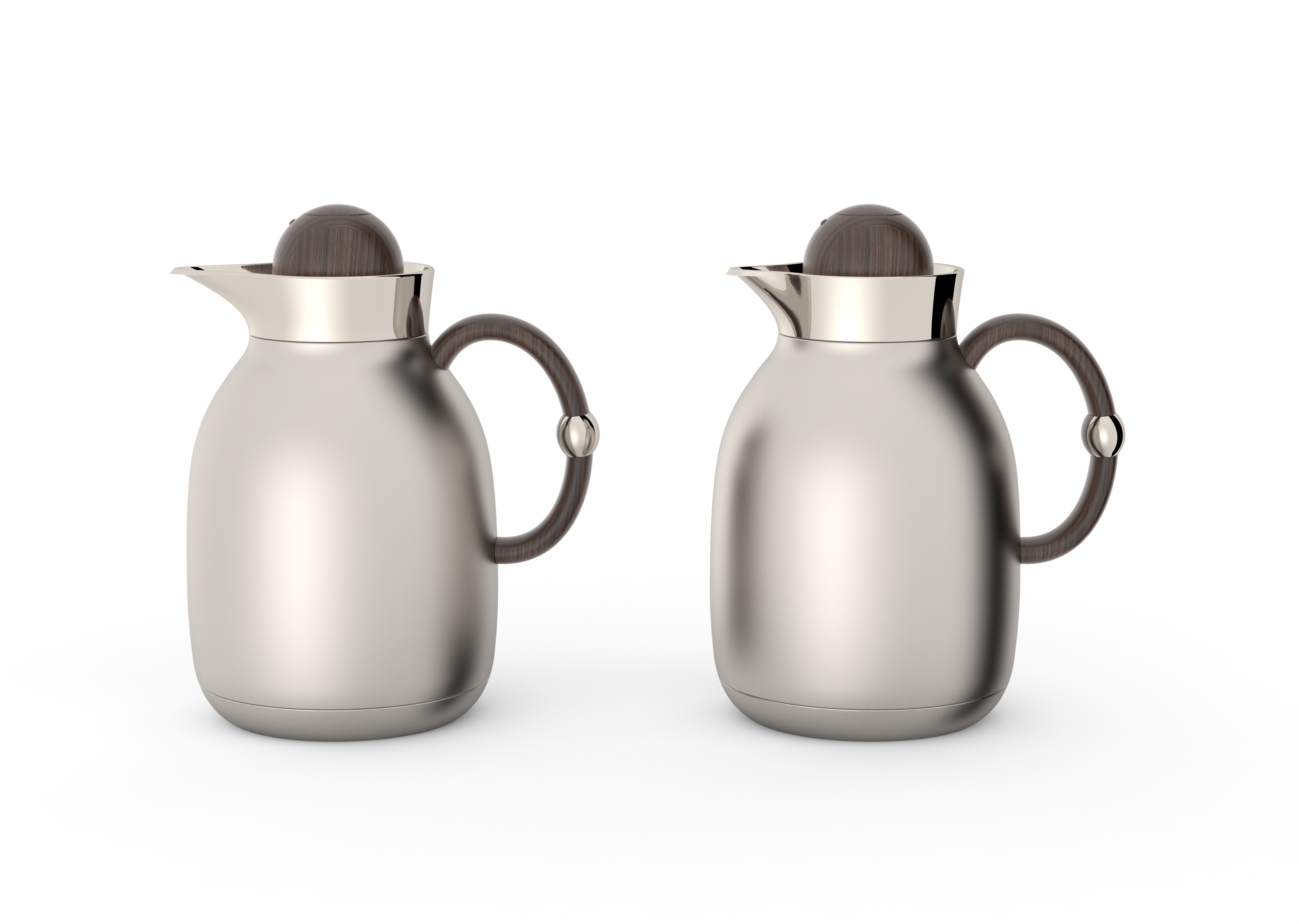 Regal by Ripple 1L + 1L Vacuum Insulated Flask Set – Double Wall Stainless Steel with Glass Liner, Hot & Cold Coffee & Tea Jug (6 Colors)
