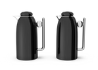 Regal by Ripple 1L + 1L Vacuum Insulated Flask Set – Double Wall Stainless Steel with Glass Liner, Hot & Cold Beverage Server, Luxury Coffee & Tea Jug (2 Pieces)