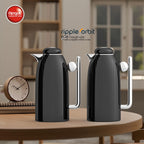 Regal by Ripple 1L + 1L Vacuum Insulated Flask Set – Double Wall Stainless Steel with Glass Liner, Hot & Cold Beverage Server, Luxury Coffee & Tea Jug (2 Pieces)