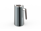 Ripple Regal Insulated Coffee & Tea Server 1L, Stainless Steel Body with Glass Liner, Metal Finish