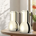 Regal by Ripple 2-Piece Vacuum Flask Set – Stainless Steel Body with Glass Liner – Double-Wall Insulated Thermal Jug Set (0.7 L + 1.0 L) – 6 Elegant Colors