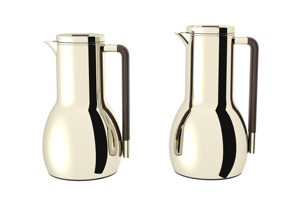 Regal by Ripple 2-Piece Vacuum Flask Set – Stainless Steel Body with Glass Liner – Double-Wall Insulated Thermal Jug Set (0.7 L + 1.0 L) – 6 Elegant Colors