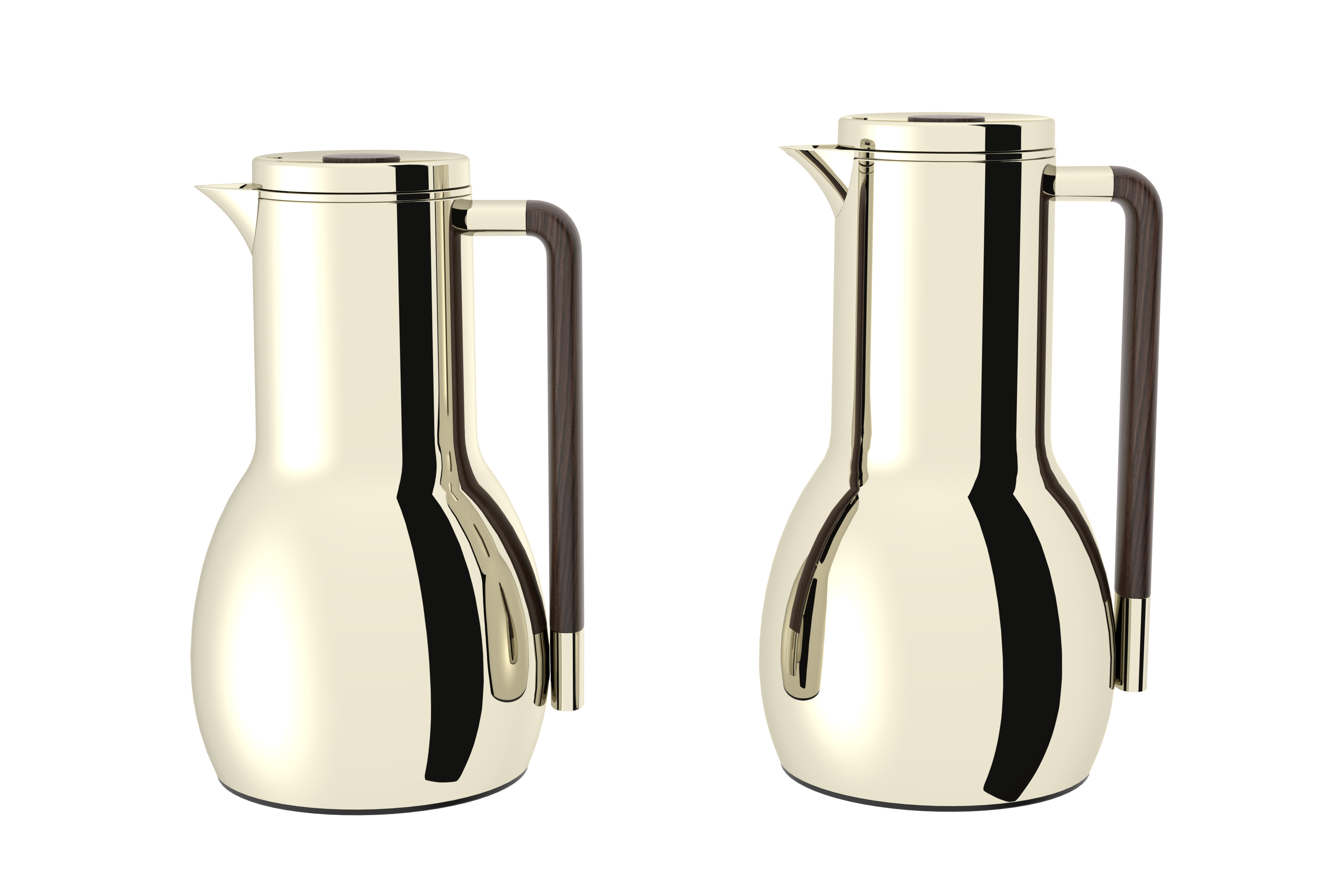 Regal by Ripple 2-Piece Vacuum Flask Set – Stainless Steel Body with Glass Liner – Double-Wall Insulated Thermal Jug Set (0.7 L + 1.0 L) – 6 Elegant Colors