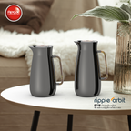 Regal by Ripple 0.8L & 1L Vacuum Insulated Flask Set – Double Wall Stainless Steel with Glass Liner, Hot & Cold Beverage Server, Luxury Coffee & Tea Jug Set (2 Pieces)