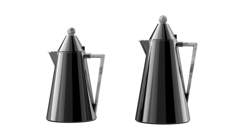 Regal by Ripple RGD17 Series 2-Piece Vacuum Flask Set (0.5 L + 1.0 L) – Stainless Steel Body with Glass Liner – Elegant Arabic Coffee & Tea Thermos – 4 Designer Color Options