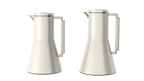 Double Wall Stainless Steel Body + Glass Liner Vacuum Jug – Set of 2