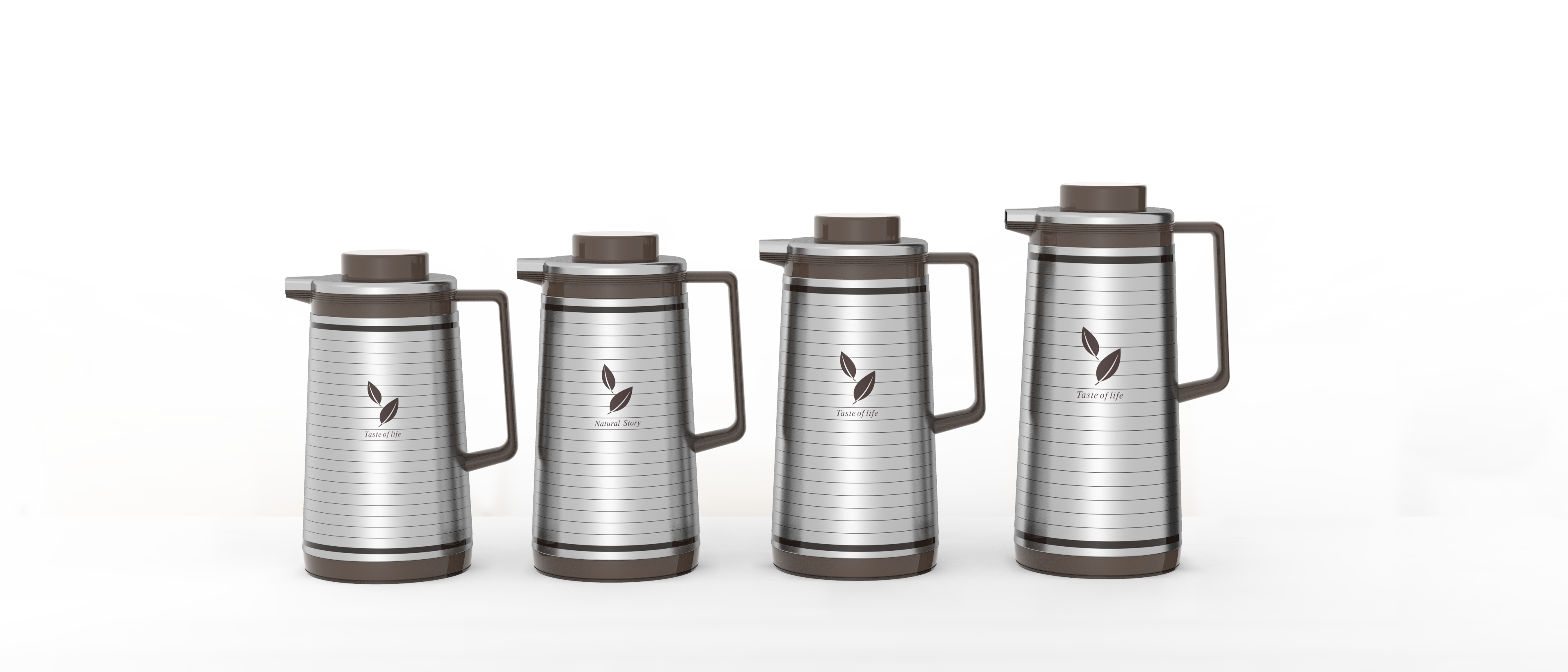 Regal by Ripple Stainless Steel Vacuum Flask – 1.0L / 1.3L / 1.6L / 1.9L – Insulated Beverage Server with Glass Liner – Hot & Cold Jug with Handle