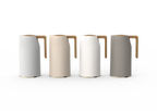 Ripple Regal Insulated Beverage Server – 1.0L Plastic Body with Glass Liner, Modern Ribbed Design (4 Colors Available)
