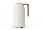 Ripple Regal Insulated Beverage Server – 1.0L Plastic Body with Glass Liner, Modern Ribbed Design (4 Colors Available)