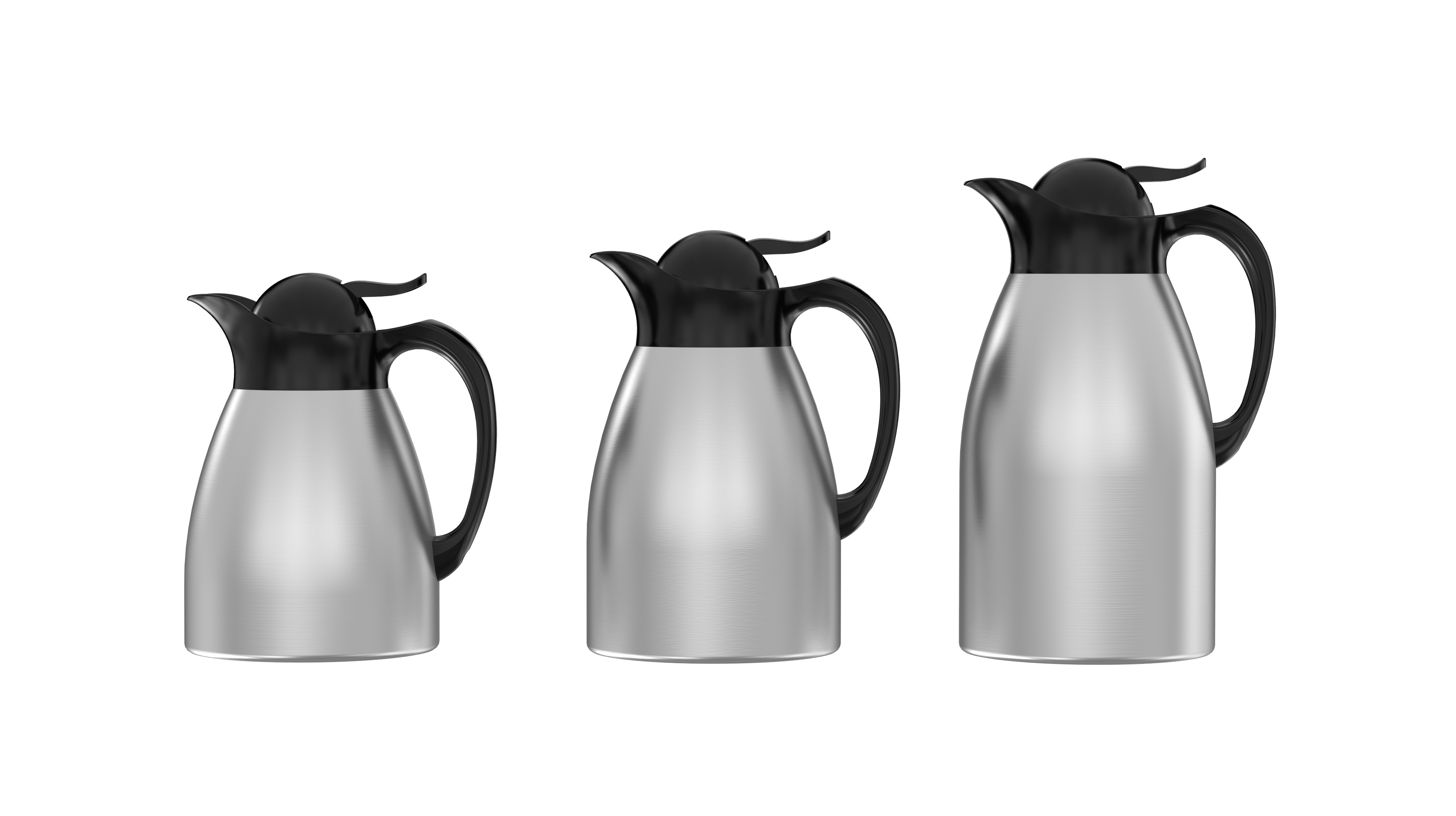 Regal by Ripple Vacuum Flask – Stainless Steel Body with Glass Liner – Double-Wall Insulated Thermal Jug – Black & Silver Finish – Available in 1.0 L / 1.3 L / 1.6 L