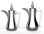 Regal Double Wall Vacuum Flask Set Stainless Steel 0.7L & 1L –silver